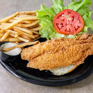 Fried Flounder Sand